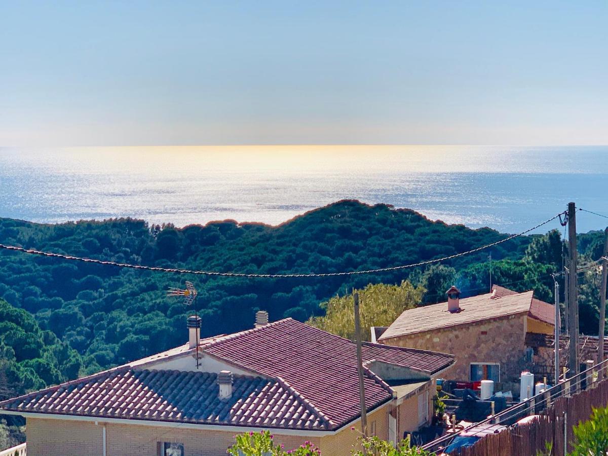 Mediterranean Villa Investingspain Sea View And Pool Lloret de Mar Exterior foto