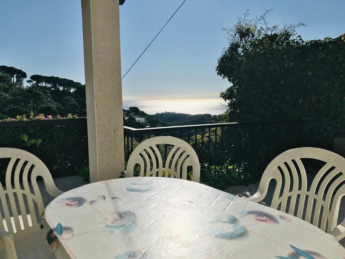 Mediterranean Villa Investingspain Sea View And Pool Lloret de Mar Exterior foto